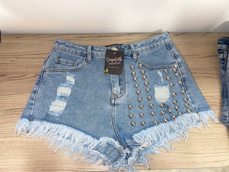 Short jeans best sale lady rock
